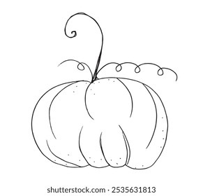 Outline illustration vector image of squashes and pumpkins.
Hand drawn artwork of a pumpkin.
Simple cute original logo.
Hand drawn vector illustration for posters.