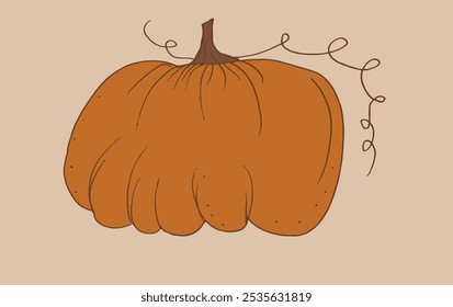 Outline illustration vector image of squashes and pumpkins.
Hand drawn artwork of a pumpkin.
Simple cute original logo.
Hand drawn vector illustration for posters.