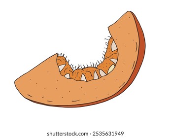 Outline illustration vector image of squashes and pumpkins.
Hand drawn artwork of a pumpkin.
Simple cute original logo.
Hand drawn vector illustration for posters.