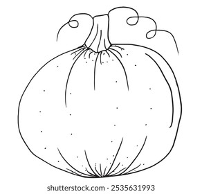 Outline illustration vector image of squashes and pumpkins.
Hand drawn artwork of a pumpkin.
Simple cute original logo.
Hand drawn vector illustration for posters.