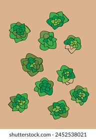 Outline illustration vector image of a succulent.
Hand drawn artwork of a succulent.
Simple cute original logo.
Hand drawn vector illustration for posters.