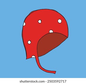 Outline illustration vector image of a swimming cap.
Hand drawn artwork of a swimming cap.
Simple cute original logo.
Hand drawn vector illustration for posters.