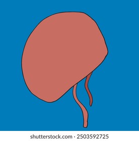 Outline illustration vector image of a swimming cap.
Hand drawn artwork of a swimming cap.
Simple cute original logo.
Hand drawn vector illustration for posters.