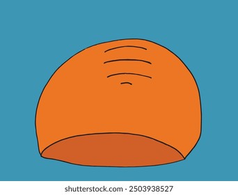 Outline illustration vector image of a swimming cap.
Hand drawn artwork of a swimming cap.
Simple cute original logo.
Hand drawn vector illustration for posters.