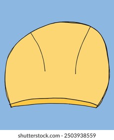 Outline illustration vector image of a swimming cap.
Hand drawn artwork of a swimming cap.
Simple cute original logo.
Hand drawn vector illustration for posters.