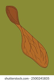 Outline illustration vector image of a sycamore seeds.
Hand drawn artwork of a sycamore seeds.
Simple cute original logo.
Hand drawn vector illustration for posters.