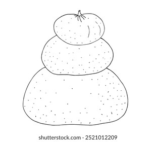 Outline illustration vector image of a tangerine.
Hand drawn artwork of a tangerine.
Simple cute original logo.
Hand drawn vector illustration for posters.