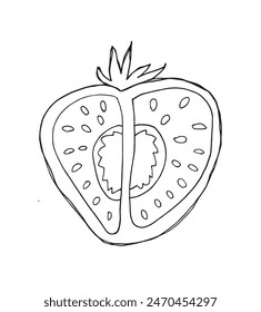 Ilustración de contorno Imagen de Vector de un tomate.
Obra de arte dibujada a mano de un tomate.
Simple lindo logotipo original.
Ilustración vectorial dibujada a mano para carteles.