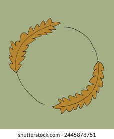 Umriss Illustration Vektorgrafik Bild eines Weizens.
Handgezeichnetes Kunstwerk eines Weizens.
Einfaches, niedliches Original-Logo.
Handgezeichnete Vektorillustration für Poster.