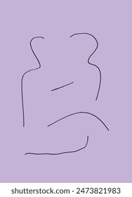 Outline illustration vector image of a womans silhouette.
Hand drawn artwork of a womans silhouette.
Simple cute original logo.
Hand drawn vector illustration for posters.
