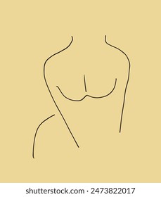Outline illustration vector image of a womans silhouette.
Hand drawn artwork of a womans silhouette.
Simple cute original logo.
Hand drawn vector illustration for posters.