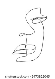 Outline illustration vector image of a womans silhouette.
Hand drawn artwork of a womans silhouette.
Simple cute original logo.
Hand drawn vector illustration for posters.