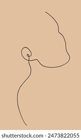 Outline illustration vector image of a womans silhouette.
Hand drawn artwork of a womans silhouette.
Simple cute original logo.
Hand drawn vector illustration for posters.