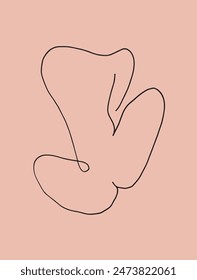 Outline illustration vector image of a womans silhouette.
Hand drawn artwork of a womans silhouette.
Simple cute original logo.
Hand drawn vector illustration for posters.