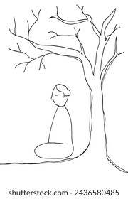 Outline illustration vector image of a zen elements.
Hand drawn artwork of a zen characters.
Simple cute original logo.
Hand drawn vector illustration for posters.