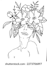 Ilustraciones de esquema de imagen vectorial. Dibujo manual de dibujo de imágenes.