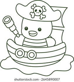 Outline of Kawaii japanese mythology Kappa sticker cute. Coloring pages of Cute kappa mascot ghost japanese.
outline of Kappa like a pirates