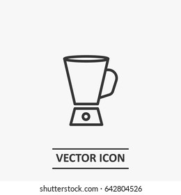 Outline Kitchen Electric Blender icon illustration vector symbol