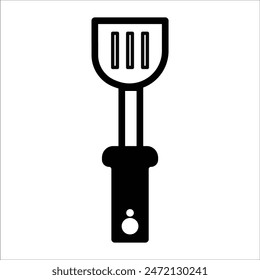 outline kitchen utensil isolated on white background icon