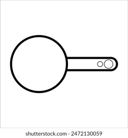 outline kitchen utensils icon design