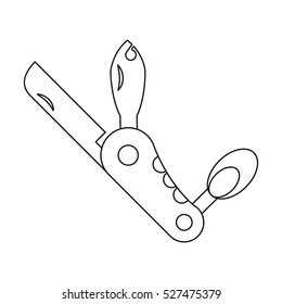 outline knife multi-tool camping