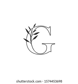 Outline Letter G Logo Icon Monogram Stock Vector (Royalty Free ...