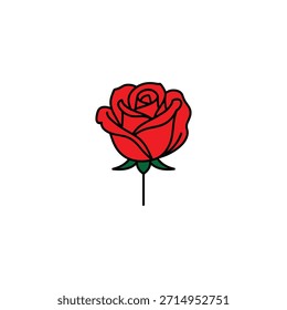 Design-Paket mit Valentinstag-Umrissen oder Liniensymbolen.