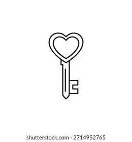 Valentine’s-Day outline or line icon design bundle.