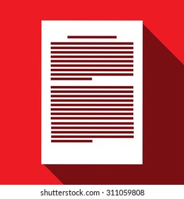 outline list icon