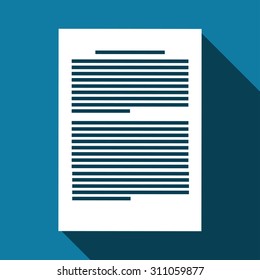 outline list icon