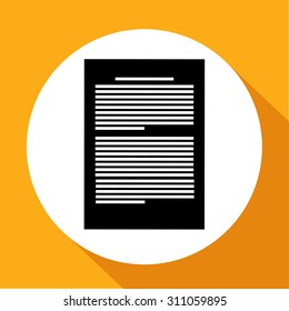 outline list icon