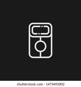 Outline log vector icon. Log illustration for web, mobile apps, design. Log vector symbol.