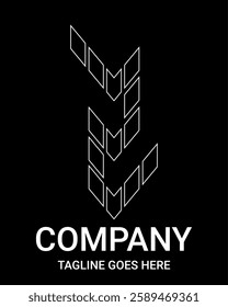 Outline logo letter 'z' small arrow style. Suitable for t-shirts, construction, gamers, sports, baseball, basketball, etc. Logo Outline of Building Style Arrows. Lowercase logo.