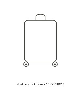 Suitcase Graphic Outline Images, Stock Photos \u0026 Vectors