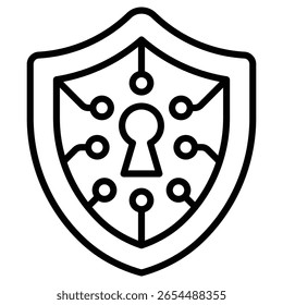 Descrever o ícone de malware para ameaças de vírus e segurança cibernética