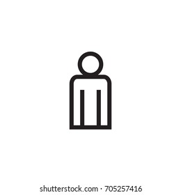 Man Outline Images, Stock Photos & Vectors | Shutterstock
