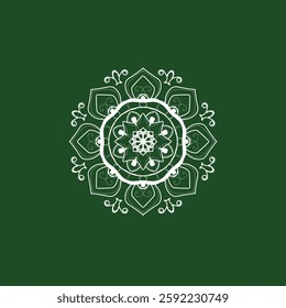 Outline Mandala for Coloring Book Page. Oriental Mandala vector. Mandala Coloring book line art vector illustration. Vector abstract mandala pattern. Hand drawn doodle mandalas coloring book