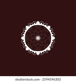 Outline Mandala for Coloring Book Page. Oriental Mandala vector. Mandala Coloring book line art vector illustration. Vector abstract mandala pattern.
