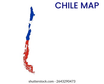 Mapa do Chile. Mapa detalhado do Chile. América do Sul