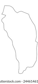 Esquema del mapa de Dominica