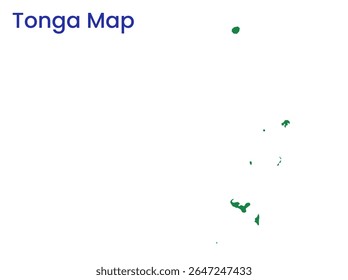 Mapa de Tonga. Mapa detalhado de Tonga. Oceânia