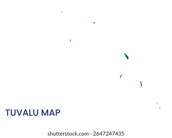 Mapa de Tuvalu. Mapa detalhado de Tuvalu. Oceânia