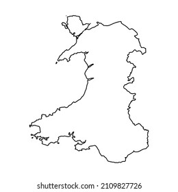 3,680 Wales outline Stock Illustrations, Images & Vectors | Shutterstock