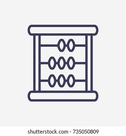 Outline Math icon illustration vector symbol