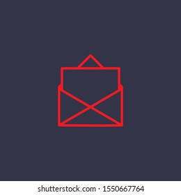 Outline message  icon.message  vector illustration. Symbol for web and mobile