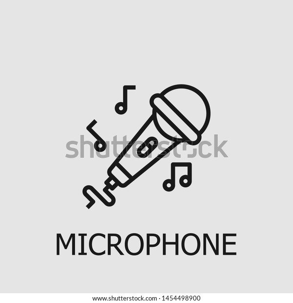 microphone and speaker stencils for visio