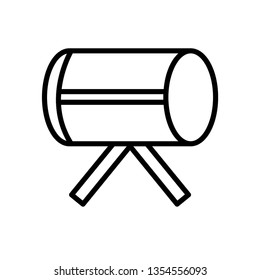 outline music ramadhan icon