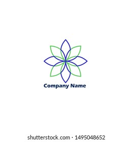 outline nature logo concept, branding for business logo.