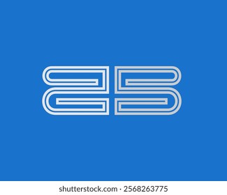 The outline of the number 25 is elegant. Suitable for various digital and printing needs.