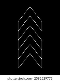 Outline Number 6 Minimalist vectors. This design is suitable for t-shirt, gamer, sports, construction, architecture, baseball, basketball, motorsport, sports car, motocross, etc.